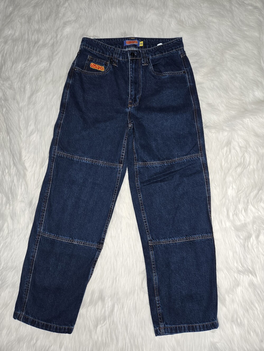 Empyre Dark Blue Relaxed Fit Men's Jeans